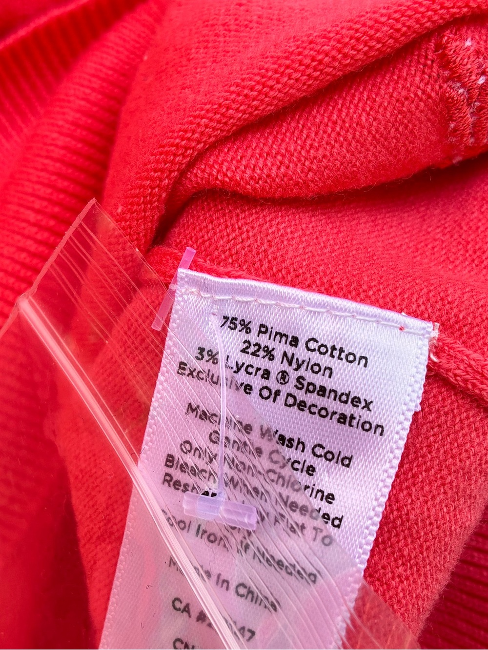 New Talbots Size L Charming cotton Cardigan sweater coral red - Picture 5 of 8